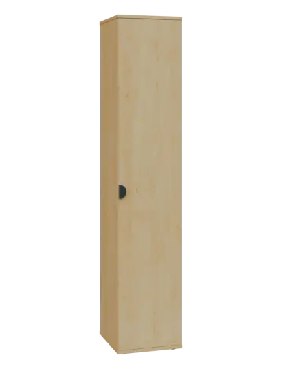 TN 5 - 3D kancelářská skříň, 1-dveřová, pravá, 1822x360x400, javor horský